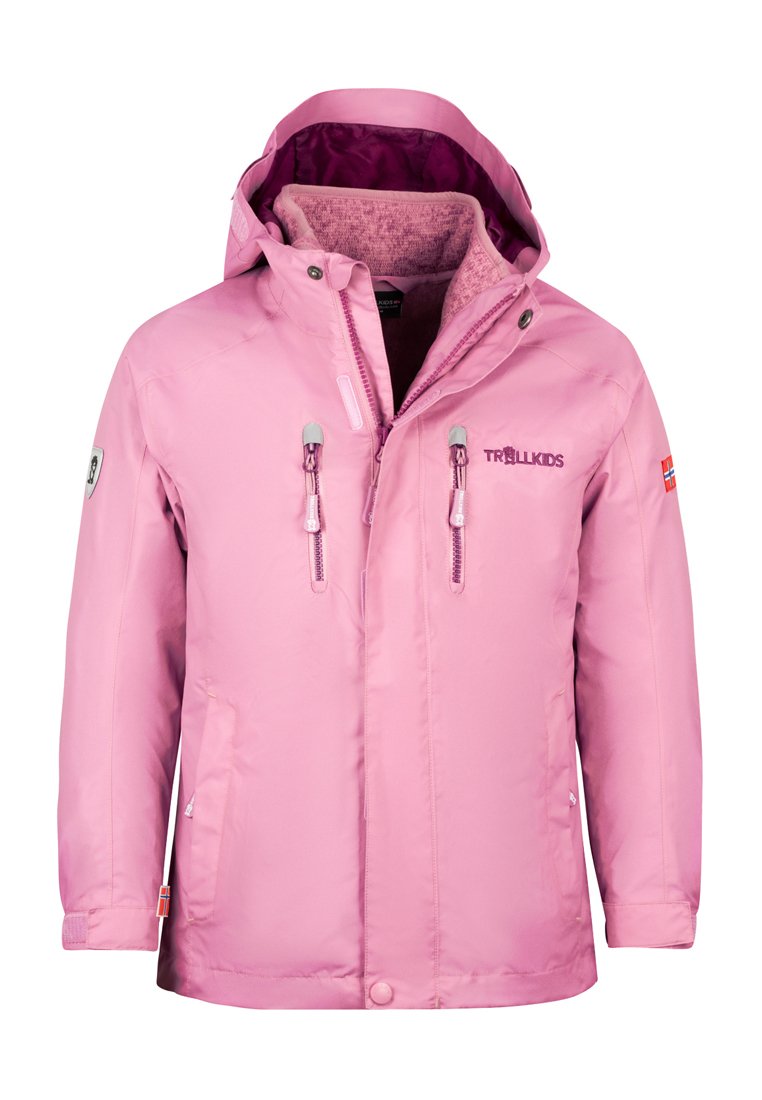 Trollkids Outdoorjas mauve