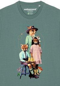 watapparel FANCY FOX - T-shirt print - green bay