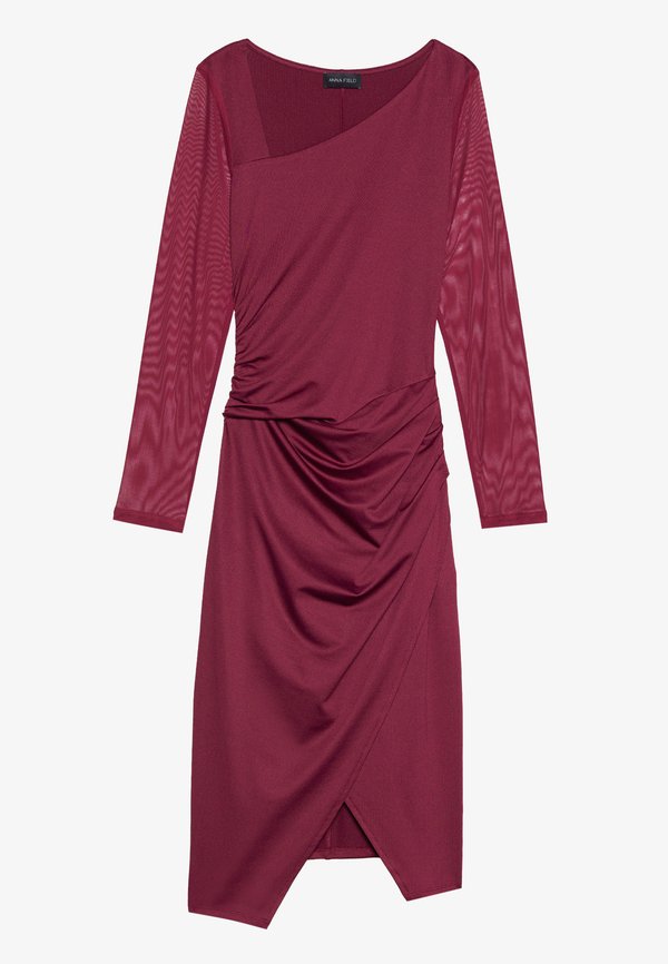Shift dress - windsor wine4
