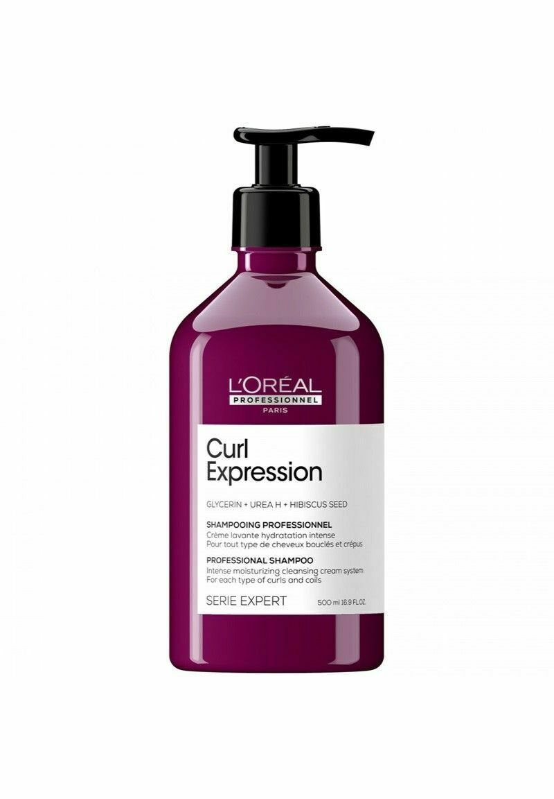 L'Oréal Paris - L'OREAL PROFESSIONNEL SERIE EXPERT CURL EXPRESSION INTENSE MOISTURE SHAMPOO CREAM 500ML - Shampoo - purple, Forstør