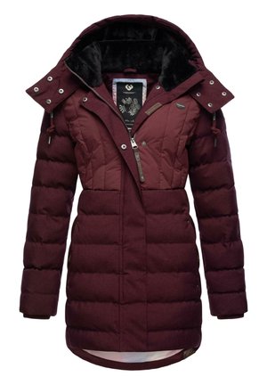 ASHANTA BLOCK - Téli kabát - wine red