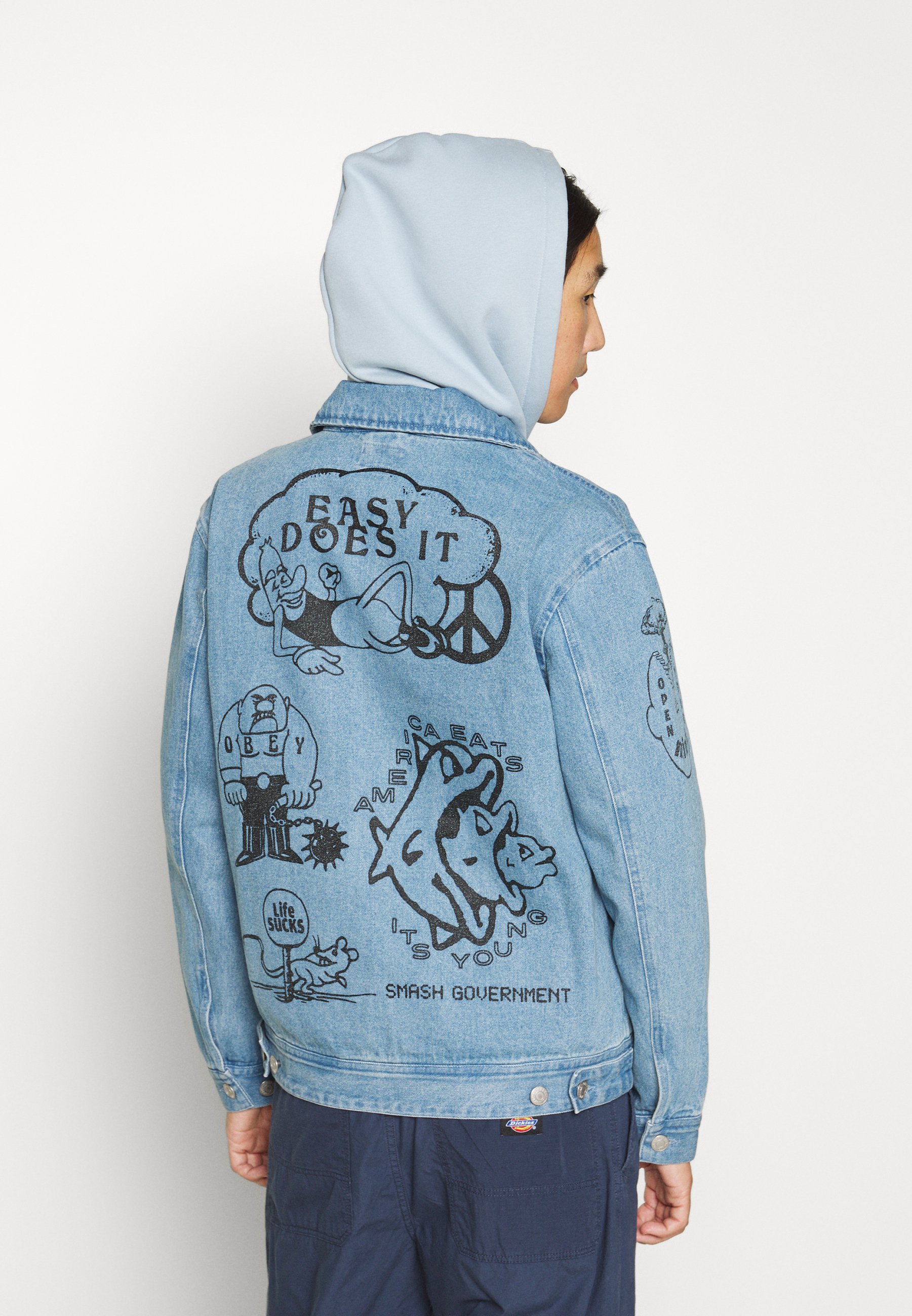 Obey Clothing DREAM TEAM - Denim jacket 