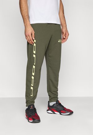 Jogginghose - cargo khaki/luminous green/dynamic yellow