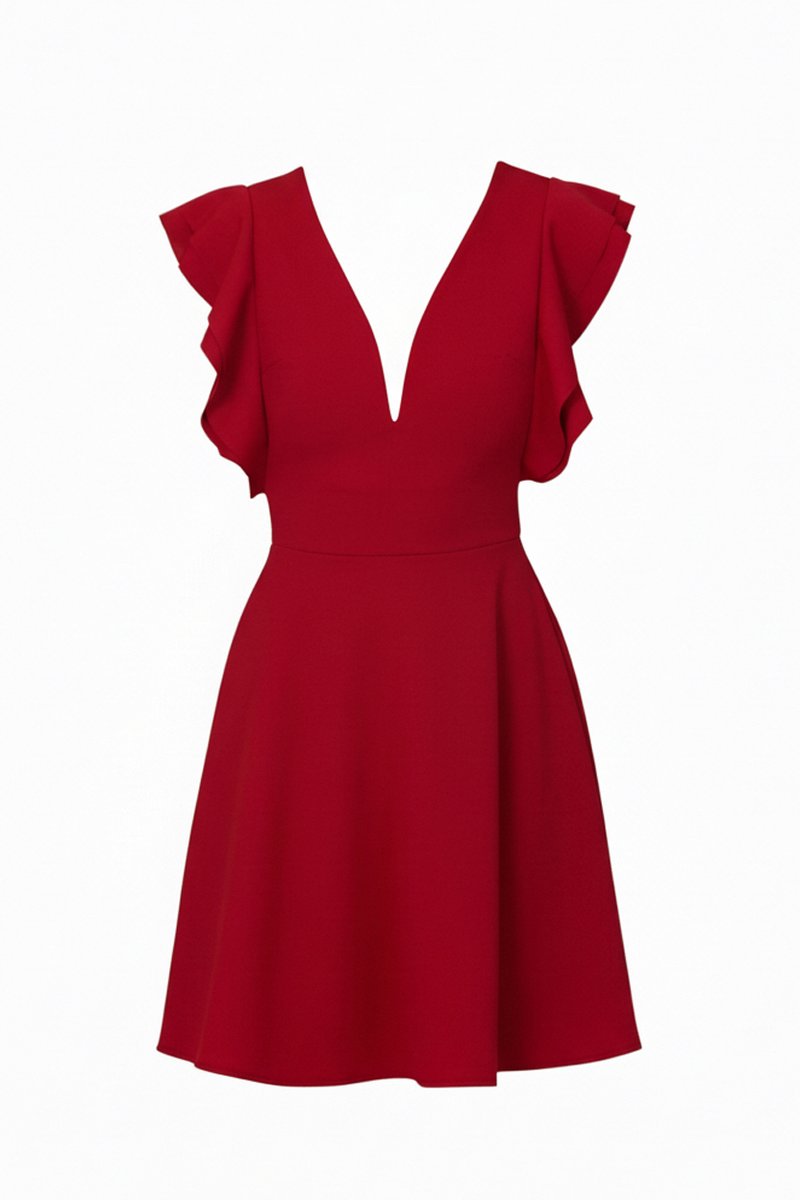 WAL G. LUCIA - Day dress - scarlet red/red - Zalando.co.uk