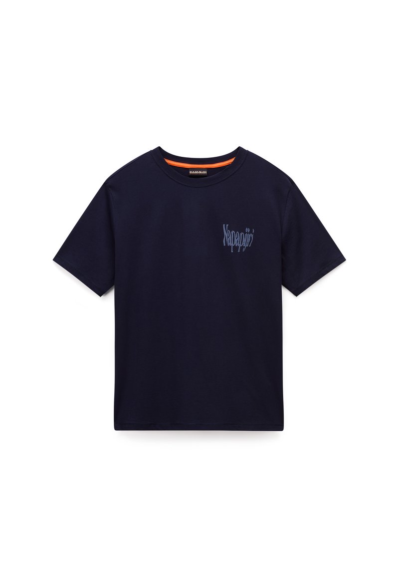 Napapijri T-shirt print donkerblauw