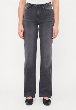 ONLLUNA - Wide leg - medium grey denim