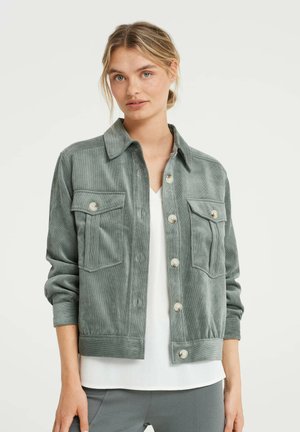 Summer jacket - dark sage