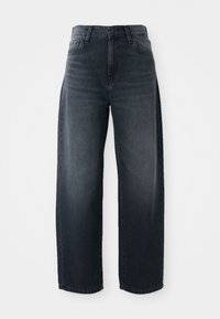 ARIN PANT - Jeans a sigaretta - black  dark used wash