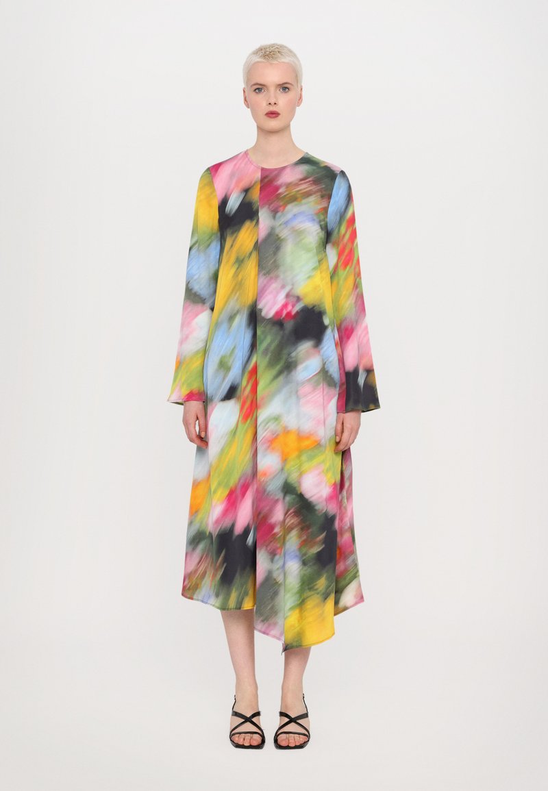 stine goya draped asymmetric midi dress - Maxikjoler Seam allowance is the model5natalie-0908 Size:XSmall This Stine Goya dress