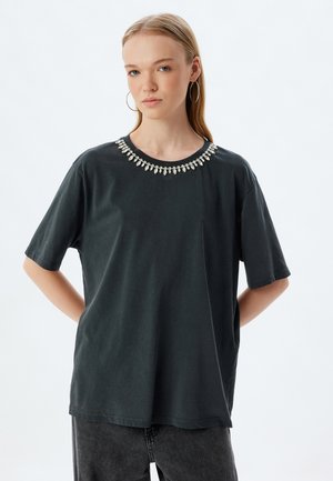 Koton T-shirt basic - anthracite