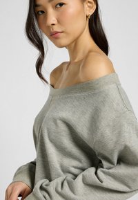 Lee OFF_SHOULDER  - Felpa - grey heather