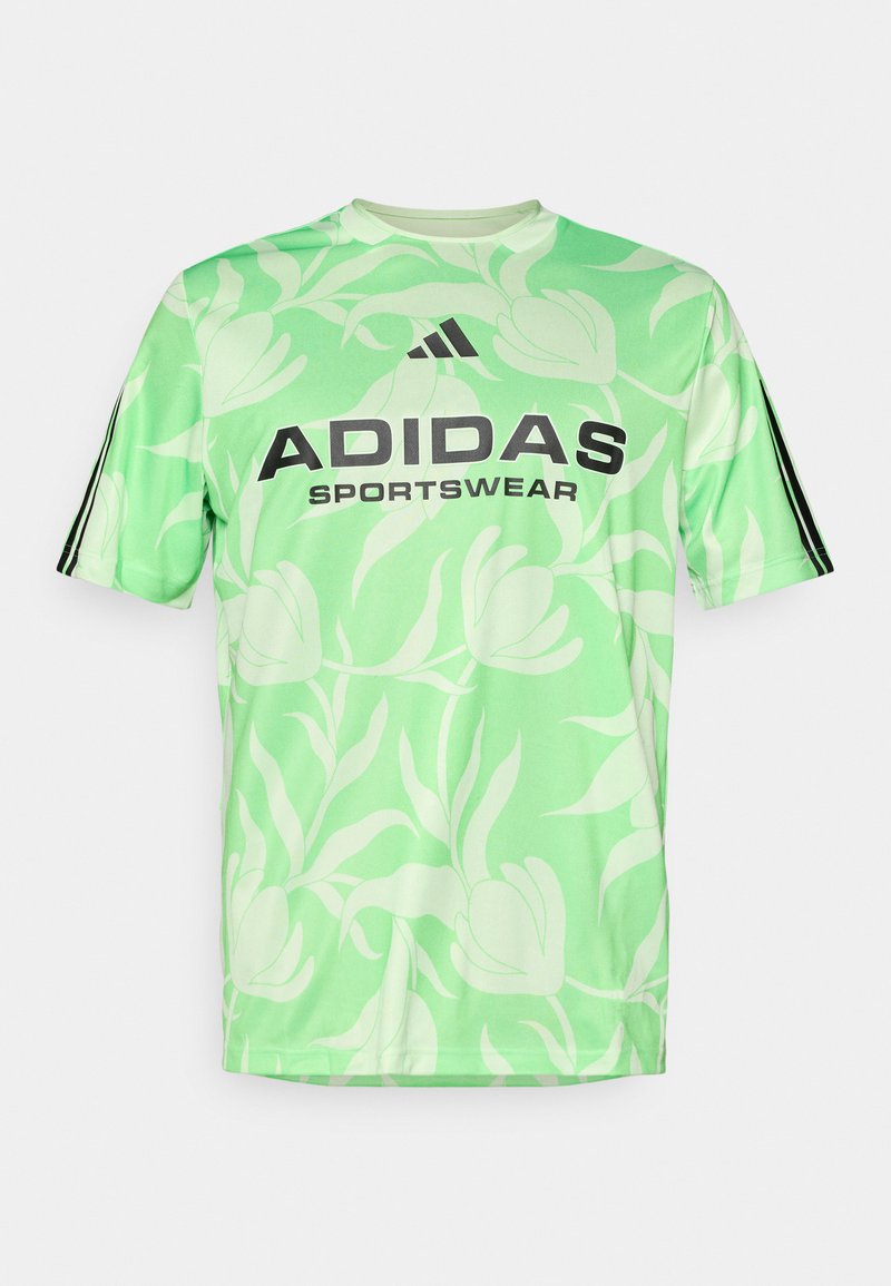 adidas Sportswear T-shirt print groen adidas Sportswear T-shirt print groen