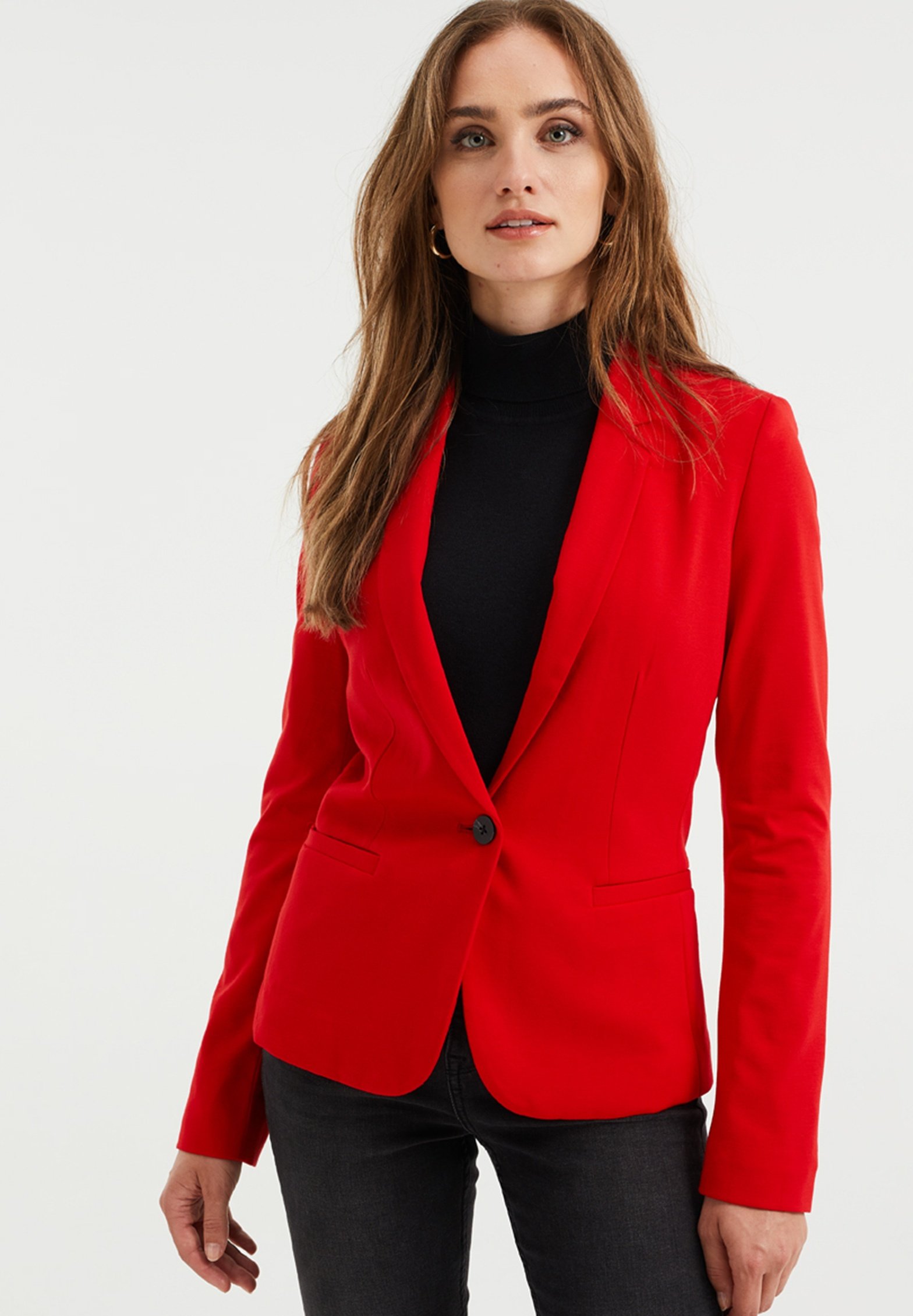 WE Fashion Blazer - bright red/metallic-rood - Zalando.nl