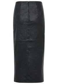 InWear KAMAIW - Kožená sukňa - black