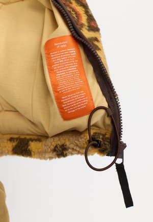 REVOLUTION Fleecejas - lightbrown
