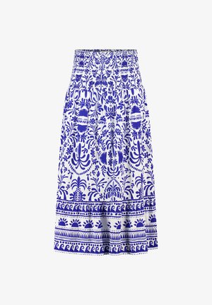 MS Mode, SKIRT - Jupe longue - blue