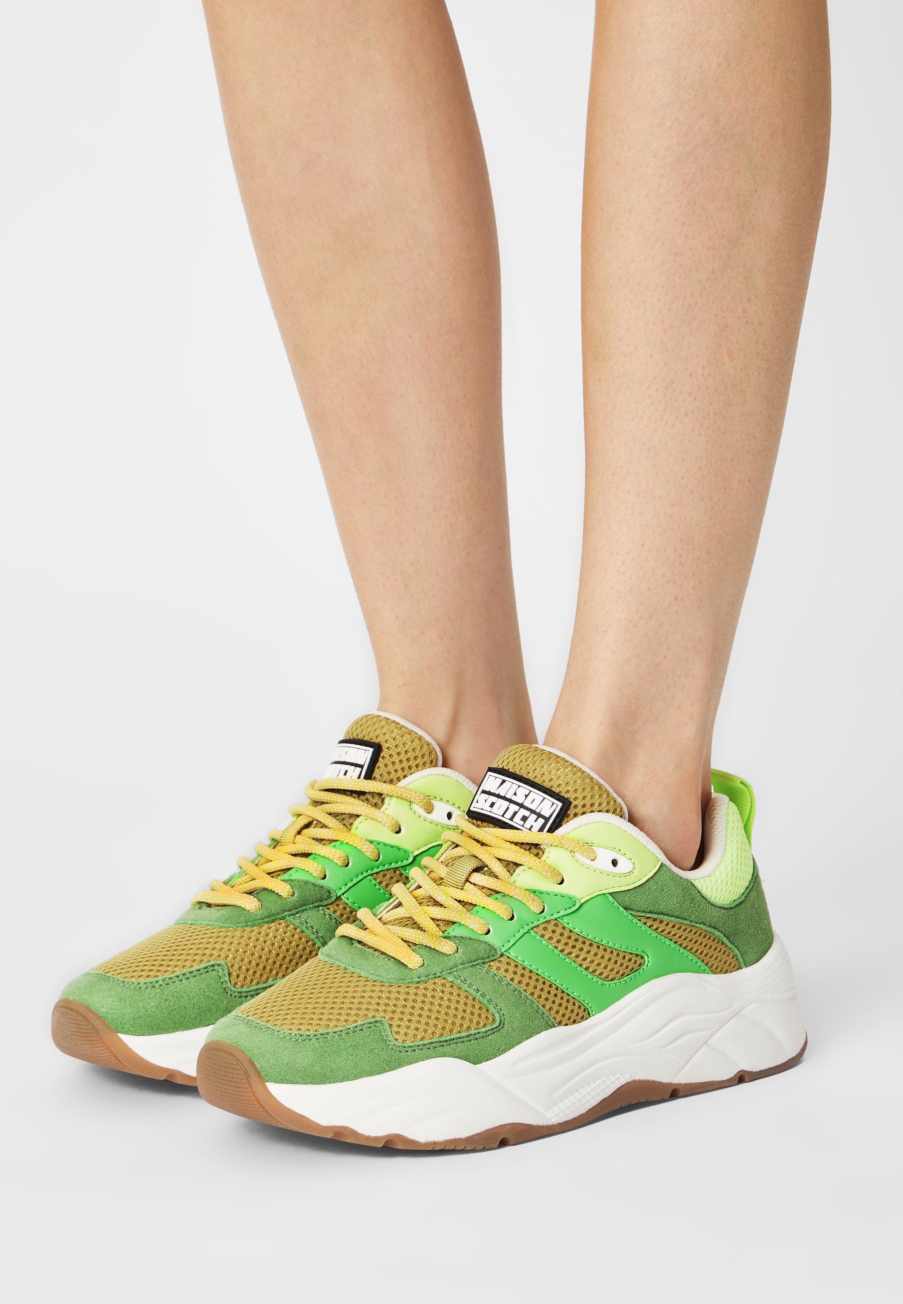 Scotch \u0026 Soda Sneakers Dames (Groen) Vivi - Novi Fashion