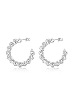 TESS HOOP - Boucles d'oreilles - silver-coloured