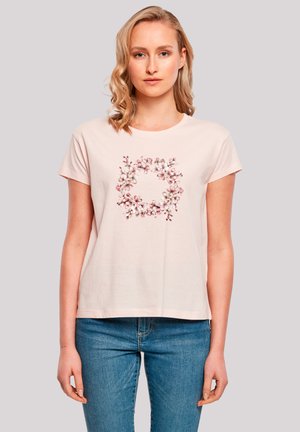 FRÜHLINGS BLUMENKRANZ DEKOR - Print T-shirt - pink
