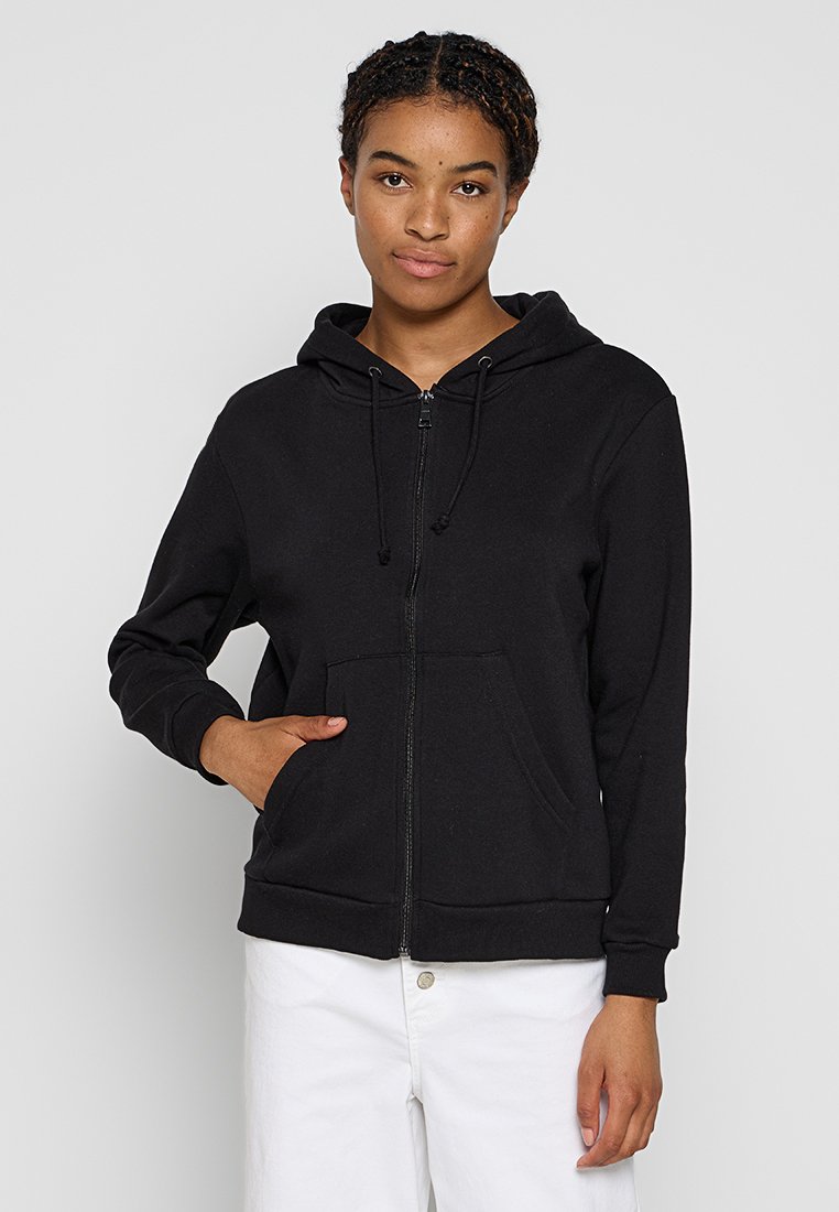 Brave Soul Sweater met rits zwart Brave Soul Sweater met rits zwart