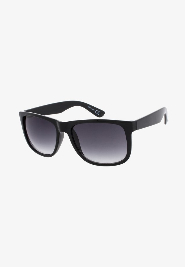 ALPHA - Okulary przeciwsłoneczne - black / light grey
