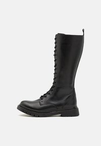 Platform boots - black