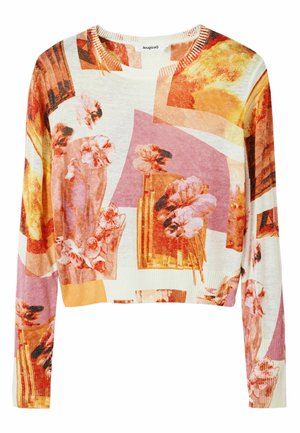 Strickpullover - red