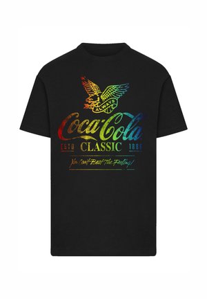 COCA COLA OMBRE GRAPHIC - Print T-shirt - schwarz