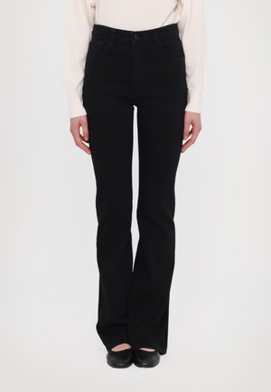 THE REBOOT - Bootcut-farkut - black