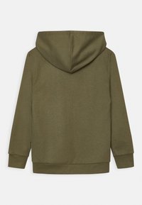 Name it CARD HOOD - Mikina so zipsom - brown