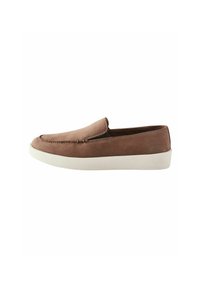 Next CONTRAST LOAFERS - Našuchovačky - taupe brown