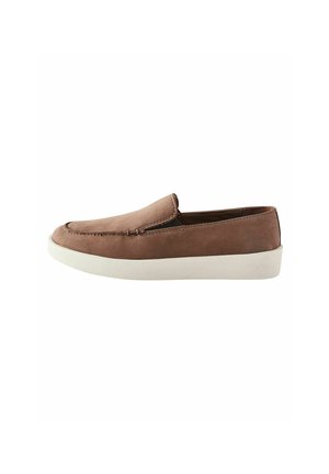 CONTRAST LOAFERS - Instappers - taupe brown