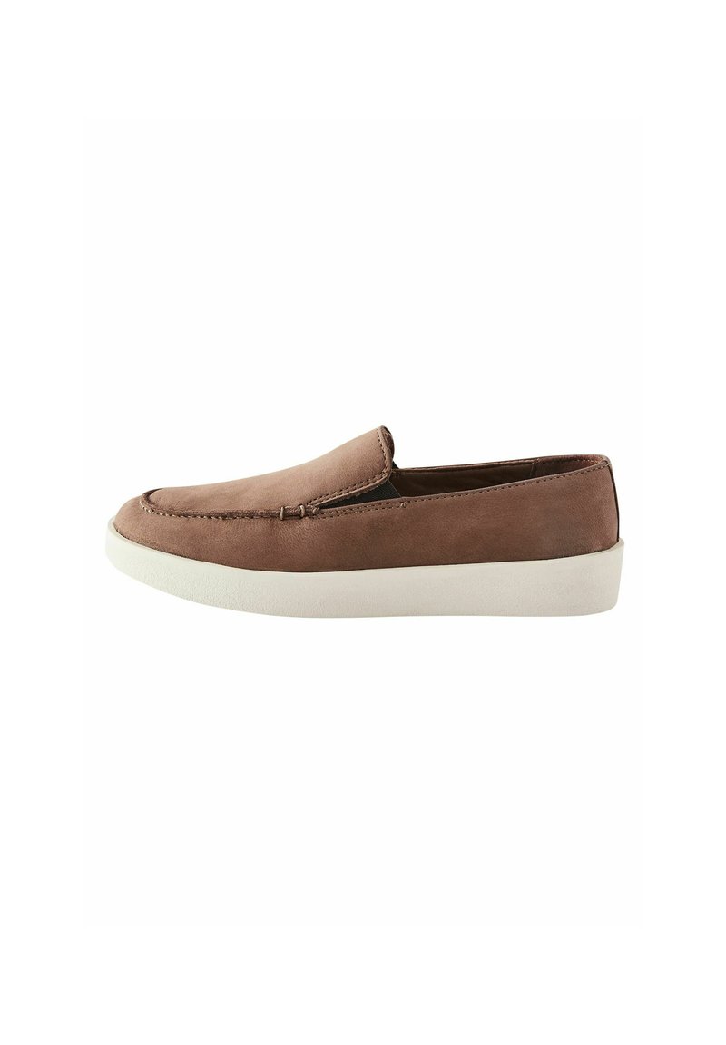 Next - CONTRAST LOAFERS - Scarpe senza lacci - taupe brown, Ingrandire