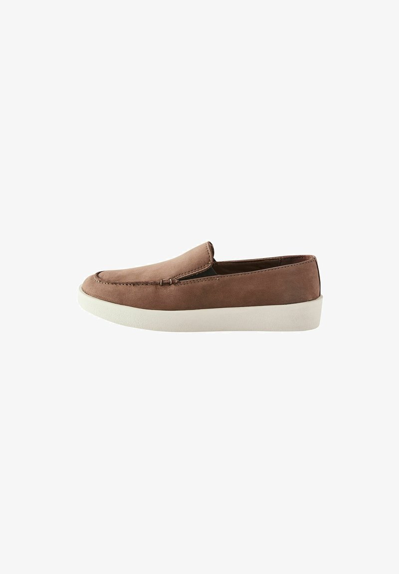 Next CONTRAST LOAFERS - Pantofi slip-on - taupe brown