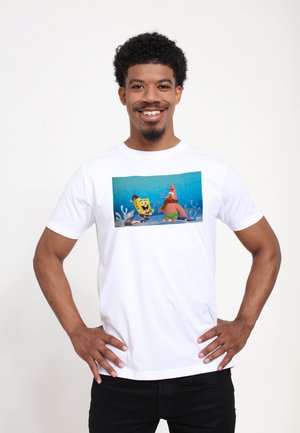 SPONGEBOB SQUAREPANTS CHRISTMAS BUDS - Print T-shirt - white