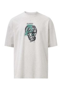 CADUCEUS SS CREW - Marškinėliai su spaudiniu - grey marl