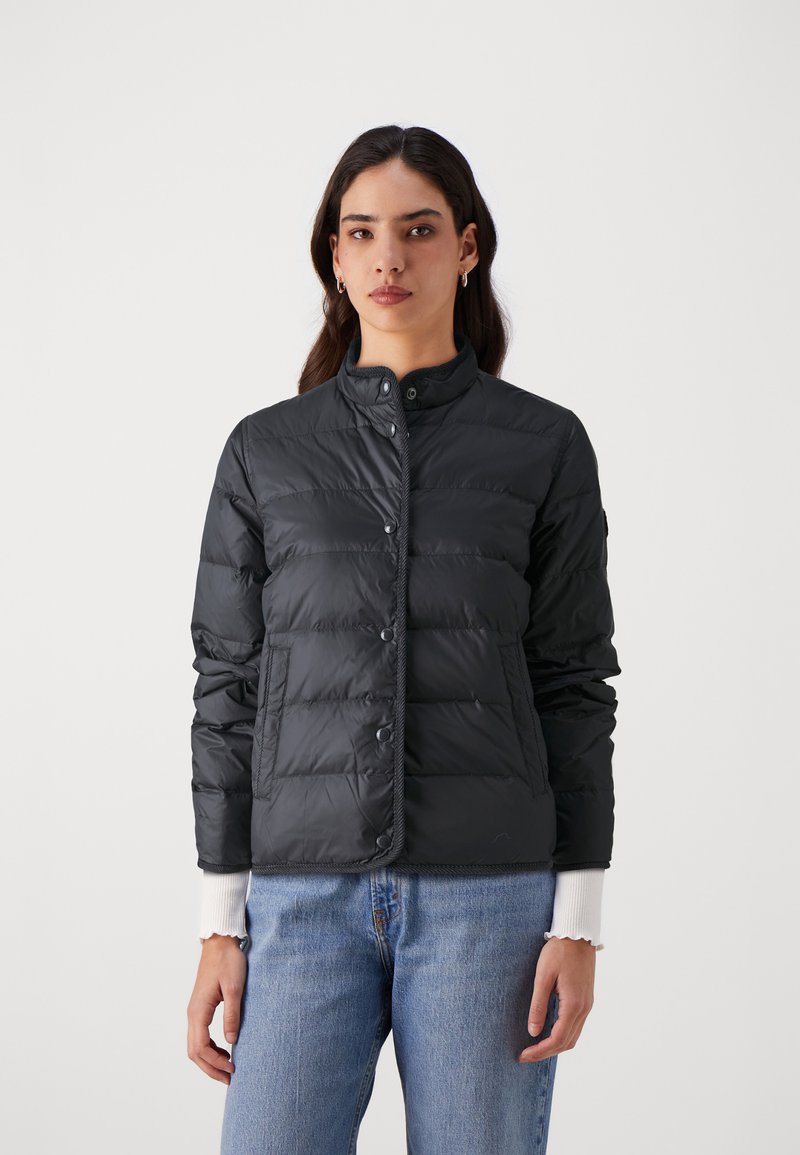 Tommy Hilfiger COLLARLESS JACKET - Jakna ispunjena paperjem - black