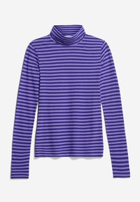 ARMEDANGELS GRAZILIAA STRIPES - Langarmshirt - purple stone indigo lilac