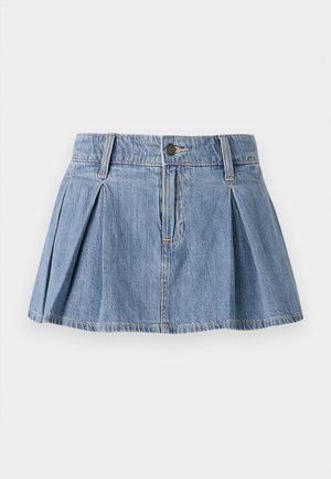 Hollister Co. HALTER SLIP MINI - Kasdienė suknelė - light-blue denim