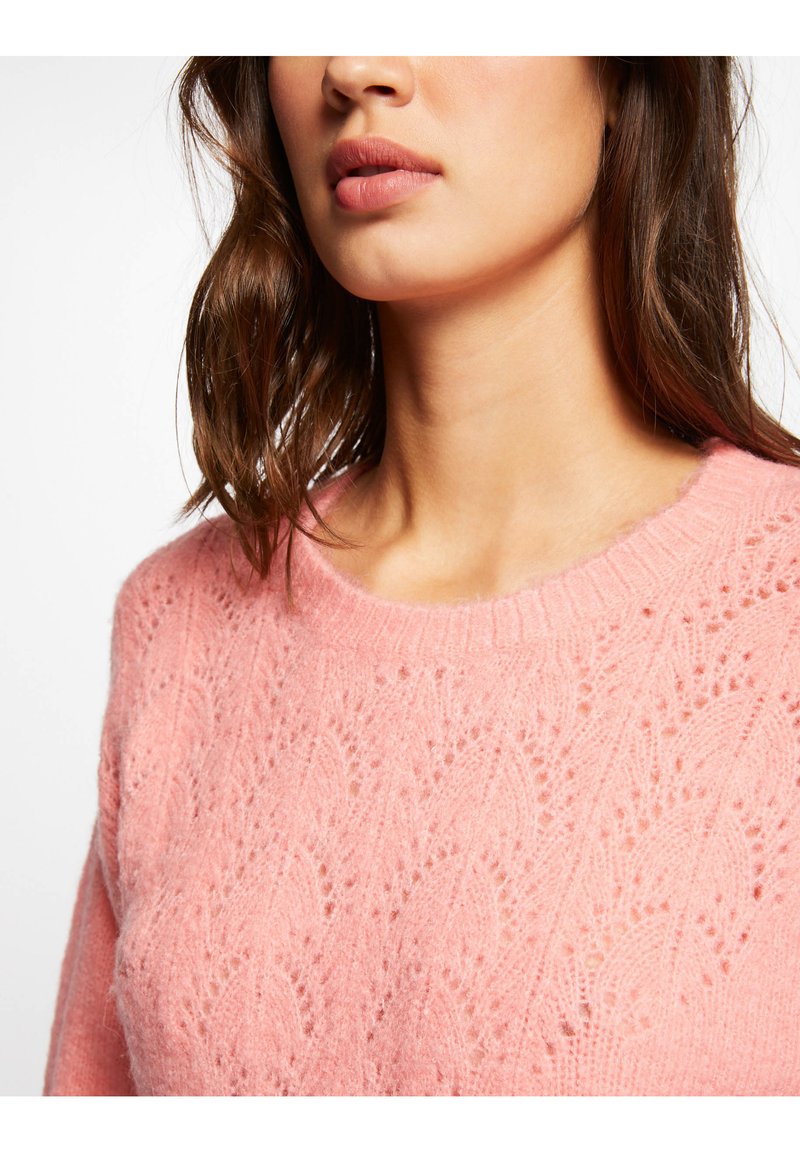 Damen Strickjacken | Morgan PUFF LONG SLEEVES Strickpullover coral/koralle - DW02726 Damen Strickjacken | Morgan PUFF LONG SLEEVES Strickpullover coral/koralle - DW02726