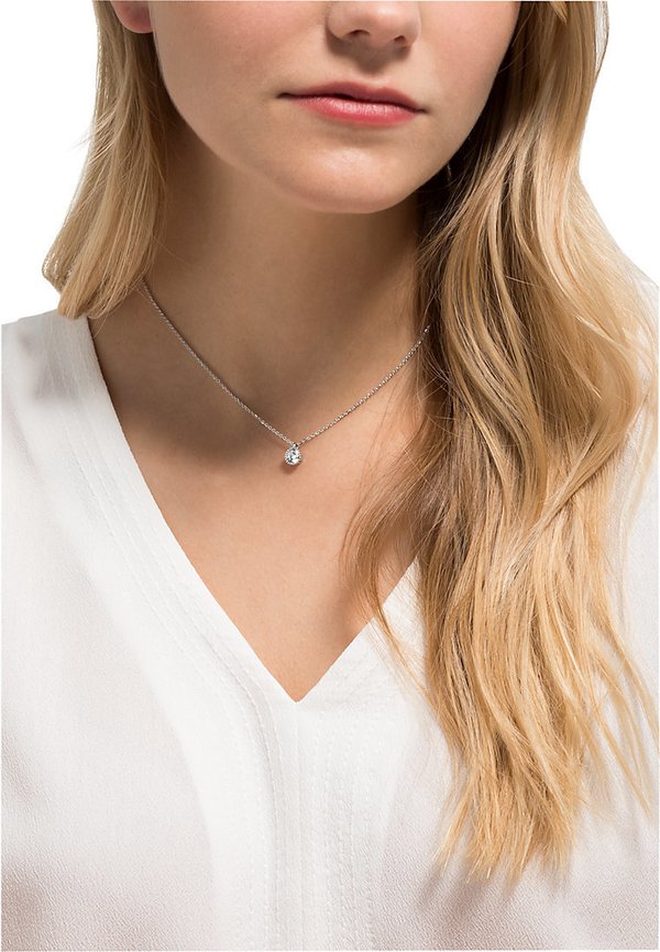 Halskette - silberfarben