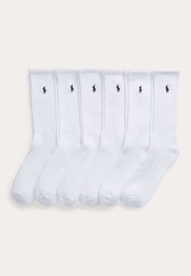 Polo Ralph Lauren - COTTON BLEND SOCK 6 PACK - Socks - white, Enlarge