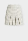FLORINE PLEATED MINI SKIRT - Minijupe - ivory