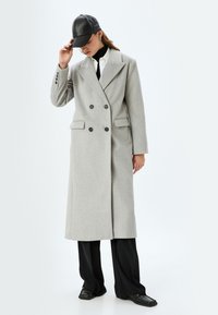 DOUBLE-BREASTED - Cappotto classico - grey