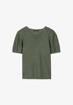 Luisa Cerano, Print T-shirt - khaki