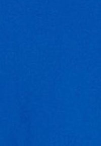Bright blue fabric with a smooth texture and solid color, free from patterns or embellishments, suitable for various textile applications.