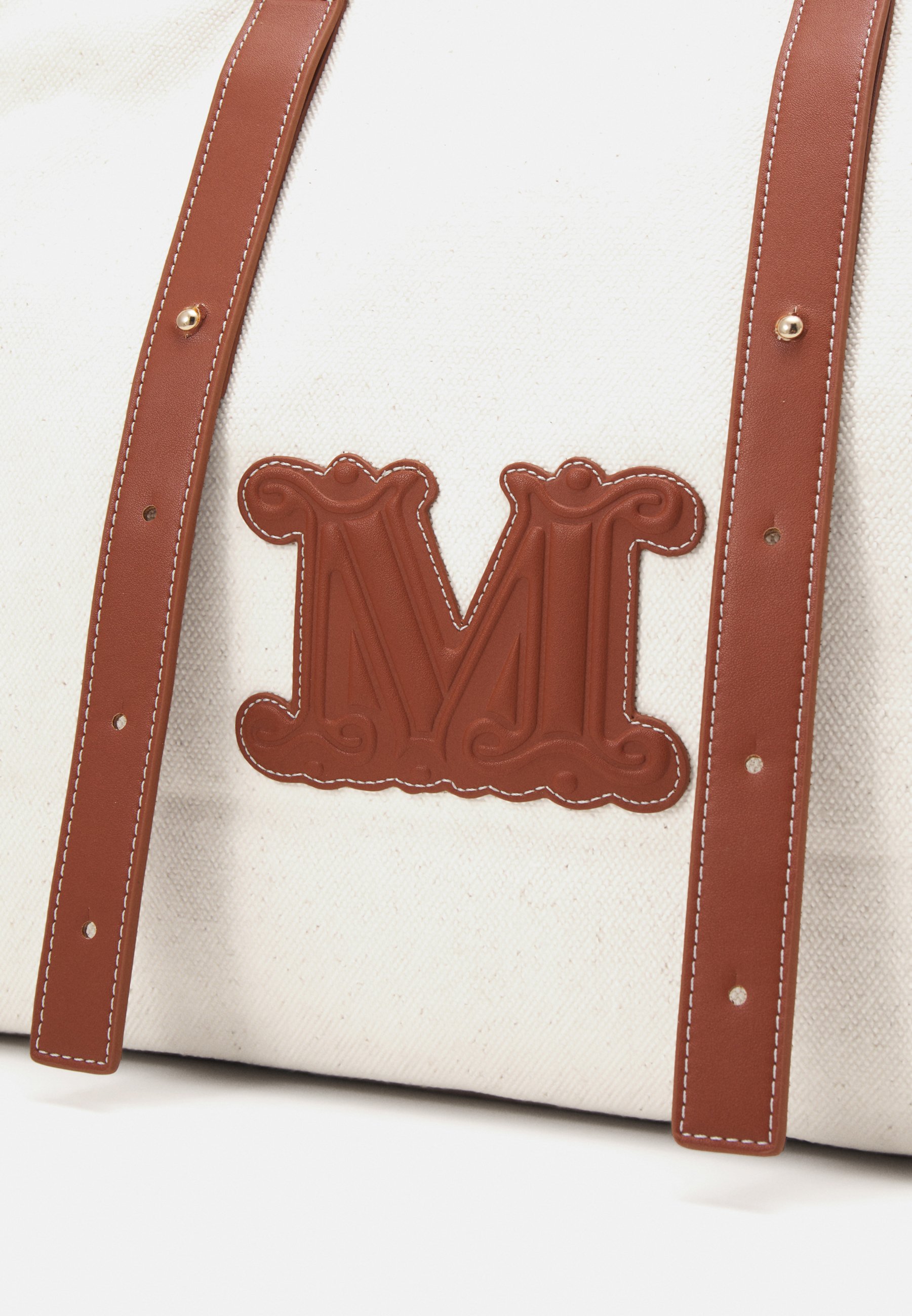 Max Mara Leisure BRAVA - Tote bag - beige/off-white - Zalando