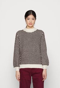 ICHI - IHKAMARA   - Strickpullover - coffee bean Thumbnail-Bild 1