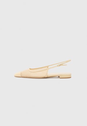 Alexandre Birman OLIVIA  - Slingback-ballerinasko - creamy