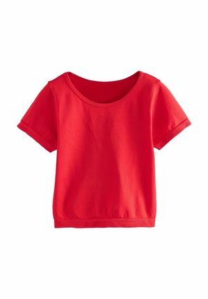 REGULAR FIT - SEAMLESS ACTIVE SHORT SLEEVE - Basic póló - red